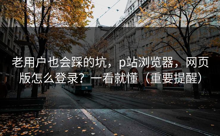 老用户也会踩的坑,p站浏览器,网页版怎么登录?一看就懂(重要提醒)